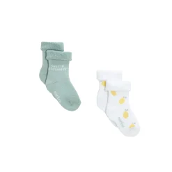 Chaussettes, Collants, Chaussons*Marèse Sous le Citronnier Lot 2 Paires de chaussettes 23/24 de Botton Bleu/Blanc