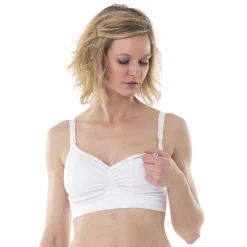 Lingerie|Vêtements*MAIKA Maternity Soutien Gorge seamless T1 de Blanc