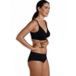 Lingerie|Vêtements*Carriwell Soutien-gorge allaitement rembourré sans couture S de Noir