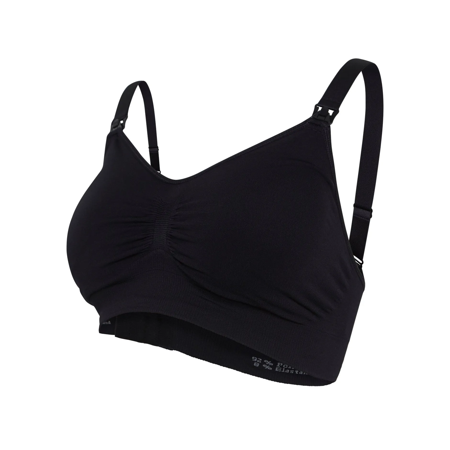 Lingerie|Vêtements*Carriwell Soutien-gorge allaitement rembourré sans couture S de Noir