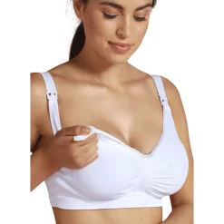 Lingerie|Vêtements*Carriwell Soutien-gorge allaitement rembourré GelWire L de Blanc