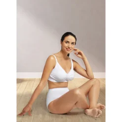 Lingerie|Vêtements*Carriwell Soutien-gorge allaitement rembourré GelWire L de Blanc