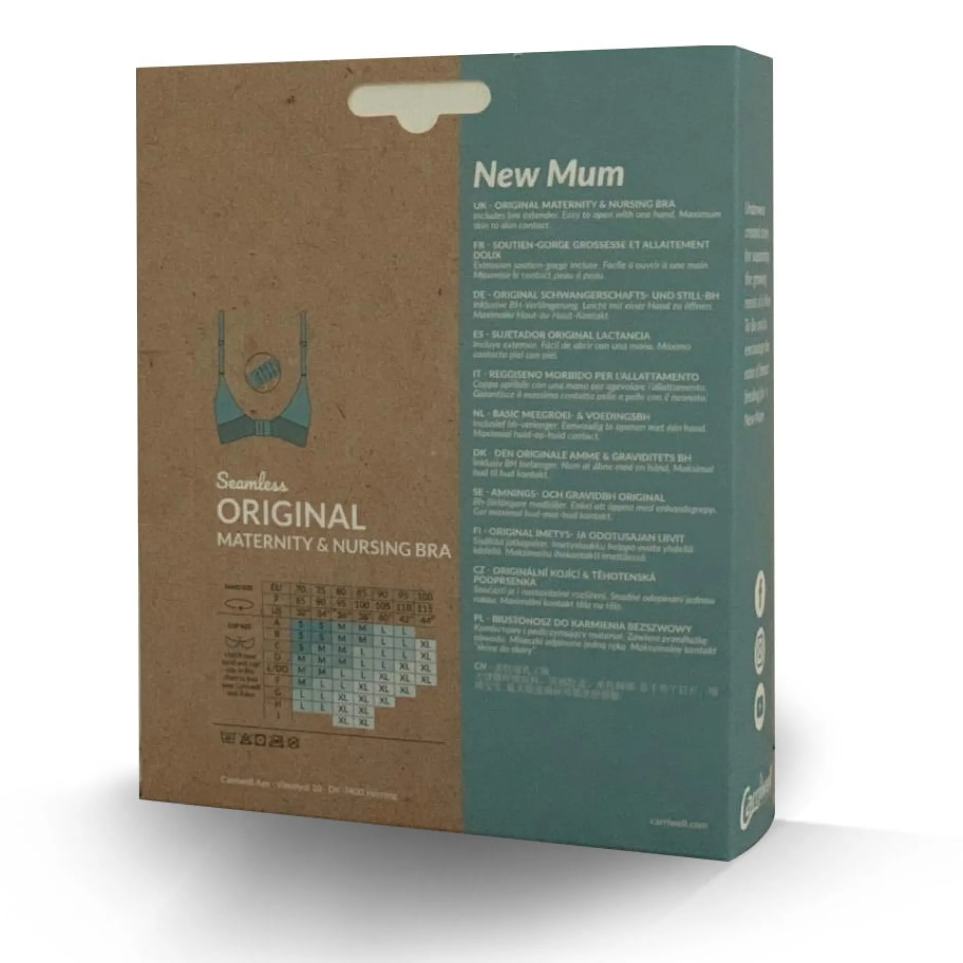 Lingerie|Vêtements*Carriwell Soutien-gorge allaitement sans couture de Blanc