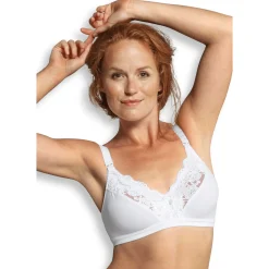 Lingerie|Vêtements*Carriwell Soutien-gorge d'allaitement en dentelle à rabat de Noir