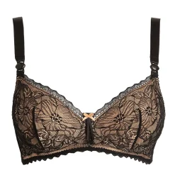 Lingerie|Vêtements*Cache Coeur Soutien-gorge Iris de Noir