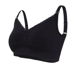 Lingerie|Vêtements*Carriwell Soutien-gorge sans couture bio M de Noir