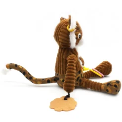 Jouets D'Activités*Les Déglingos Speculos le tigre Peluche d'activités nomade de