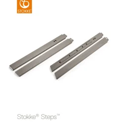 Chaises Hautes Évolutives*Stokke® Steps™ pieds de Gris Brume