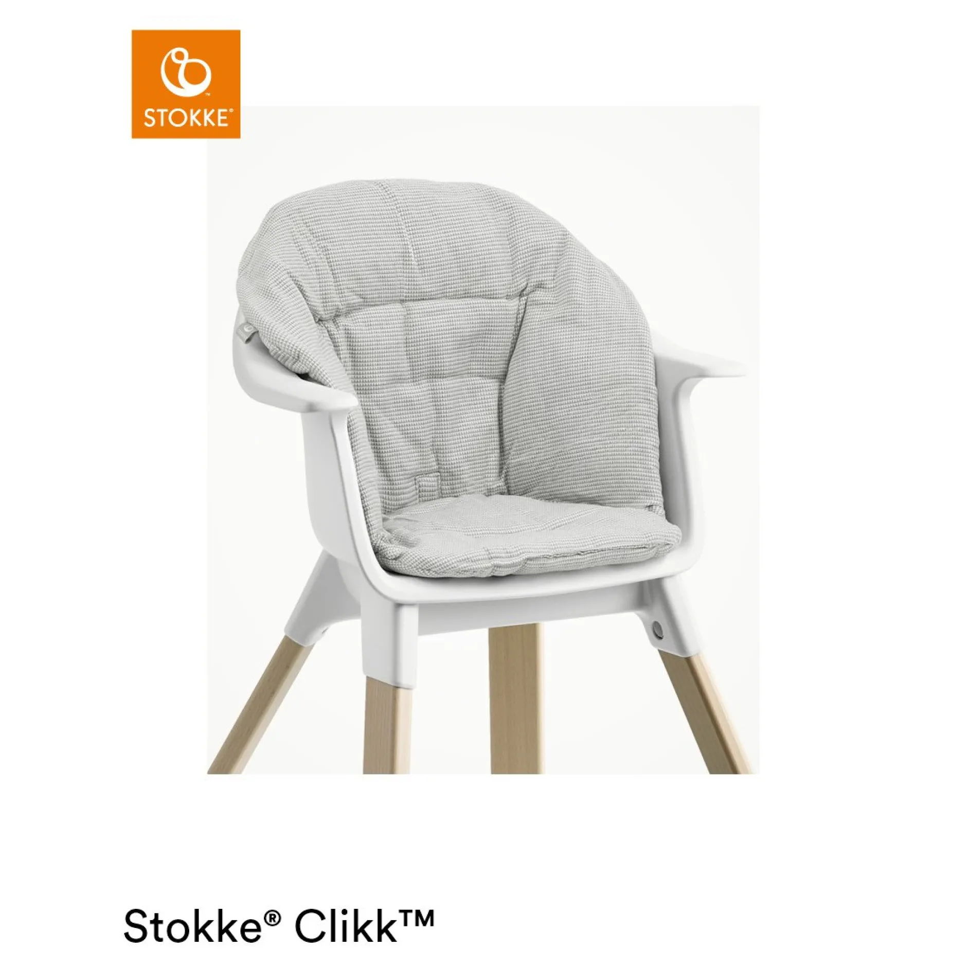 Coussins De Chaise|Autres Accessoires Pour Chaise Haute*Stokke® Clikk™ Coussin de Nordic Grey