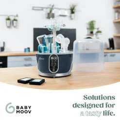 Stérilisateurs*Babymoov Stérilisateur Turbo Pure - Sèche-Biberons de