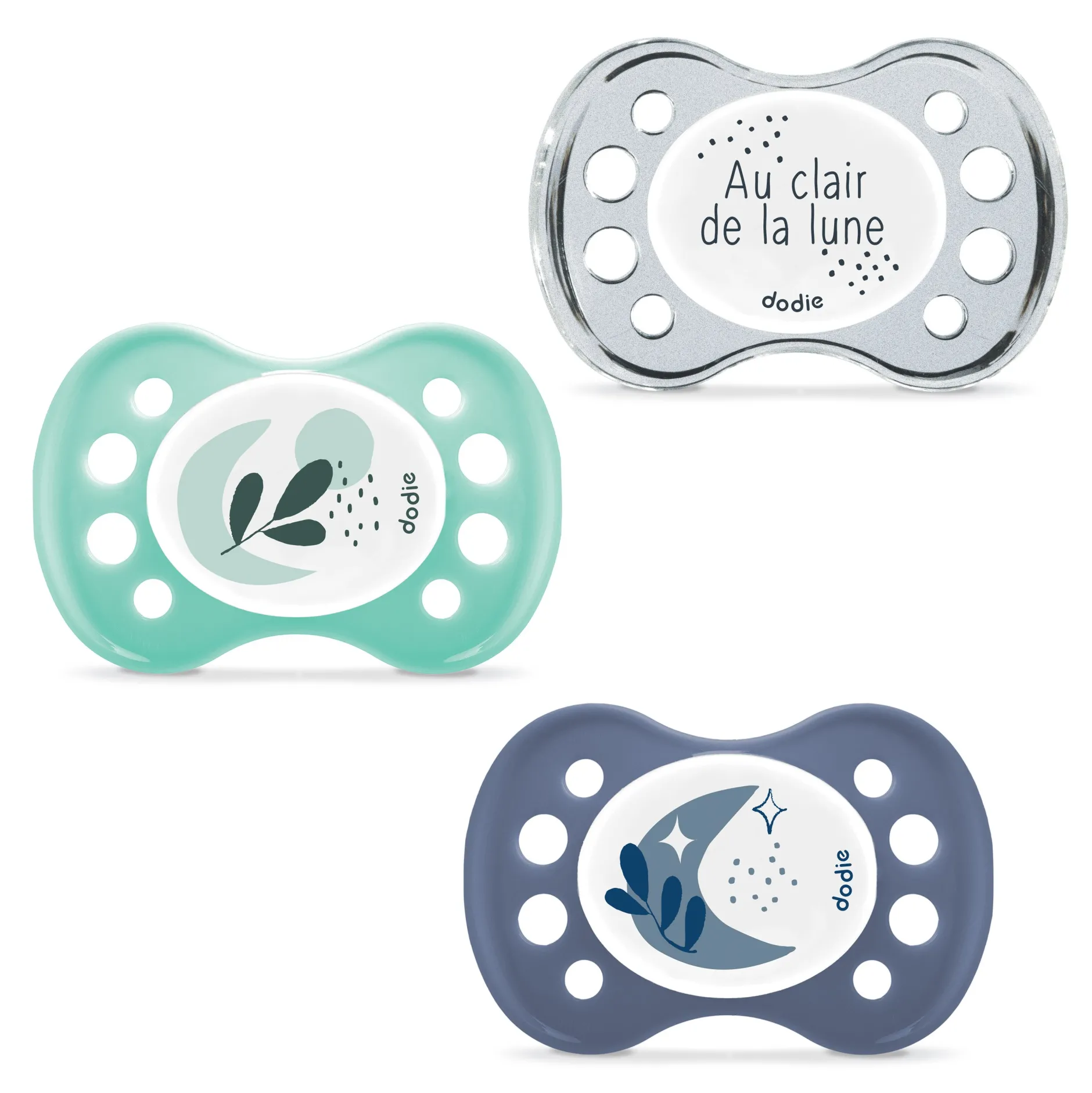 Sucettes*Dodie Sucette anatomique 0-6 mois de Aléatoire