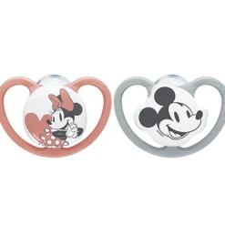 Sucettes*Nuk Sucette en silicone Disney Space de Minnie