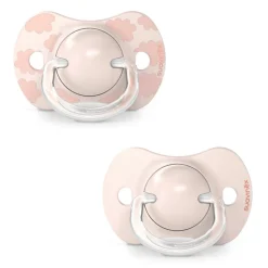 Sucettes*Suavinex Sucettes symétriques SX PRO Lot de 2 de Dreams Rose