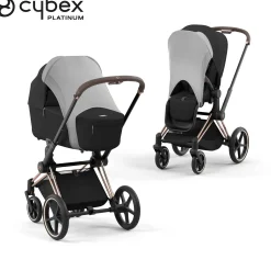 Tout Pour Vos Balades|Accessoires Poussettes*CYBEX Sun Sail de Light Grey