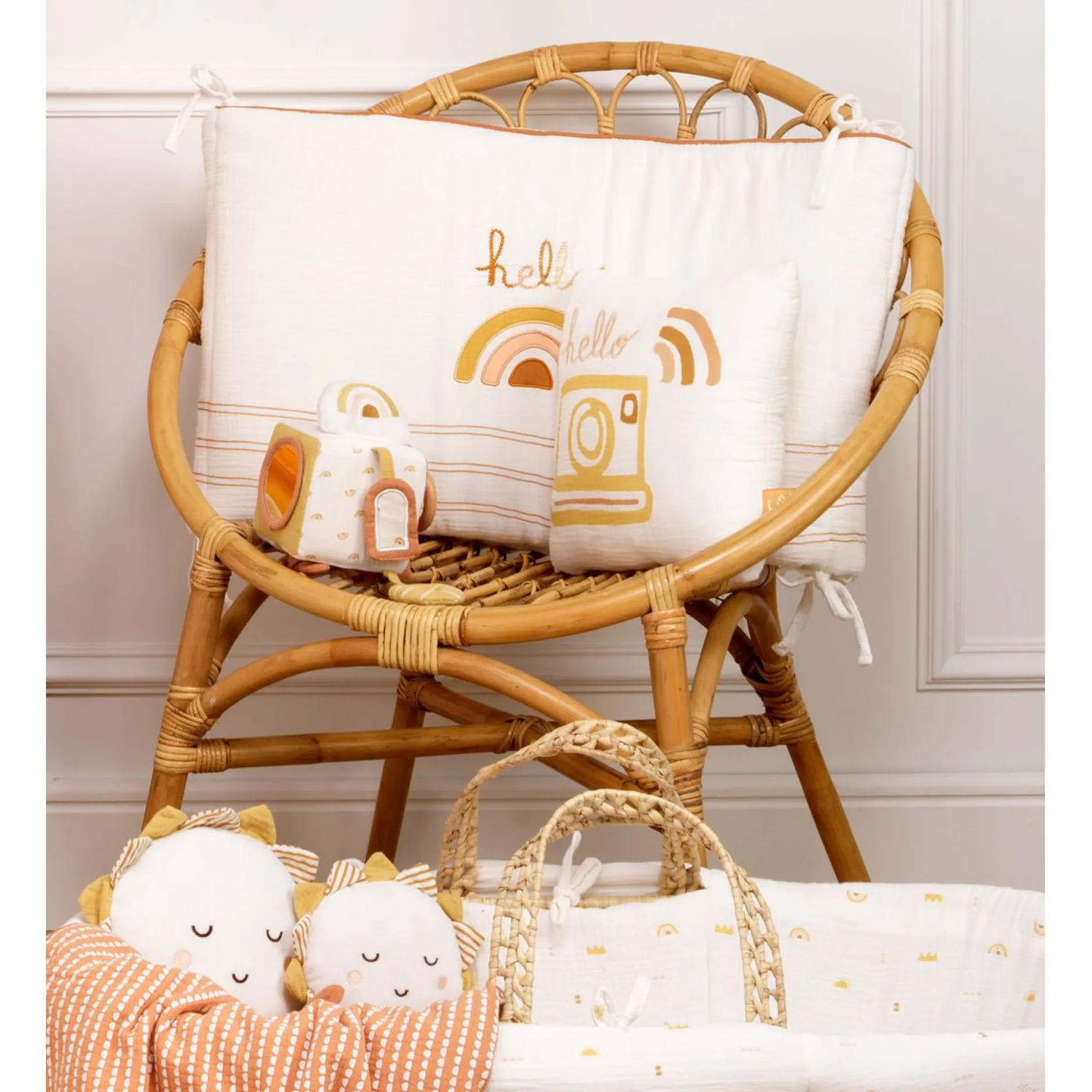 Tours De Lit*Sauthon Baby Déco Sunlight Tour de lit de