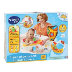 Jouets De Bain*Vtech Super siège de bain interactif 2 en 1 de