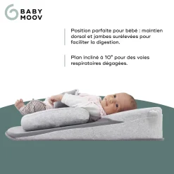 Cales-Bébé*Babymoov Support morphologique Cosydream (+) avec Plan incliné de