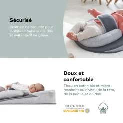 Cales-Bébé*Babymoov Support morphologique Cosydream (+) avec Plan incliné de