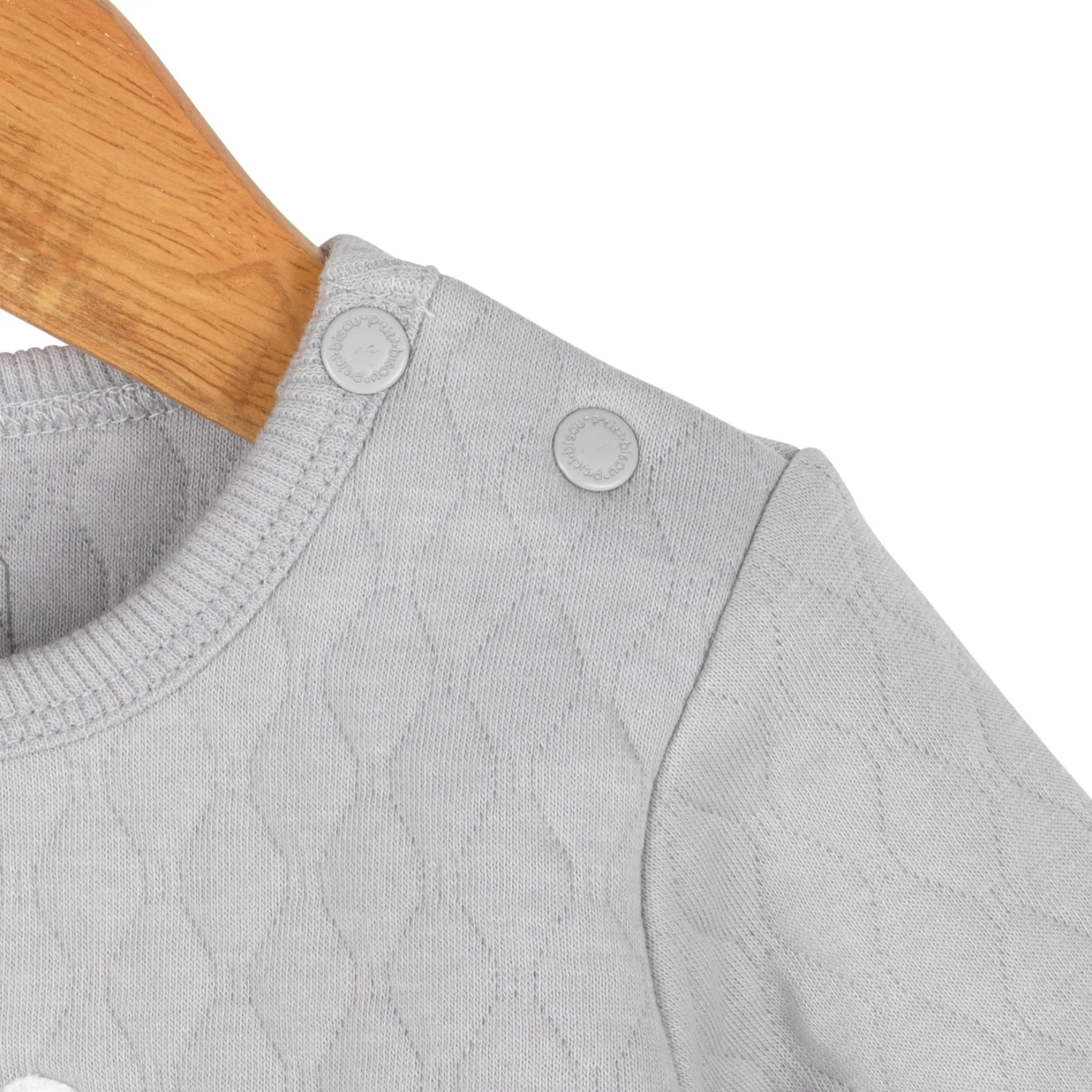 Gilets, Pulls|Gilets, Pulls, Cardigans*P'tit bisou Sweat Lapin Câlin 0 mois de Gris lunar