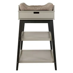 Tables À Langer|Tables À Langer*Quax Table à langer Hip avec tiroir de Stone / Eboni