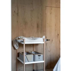 Tables À Langer|Tables À Langer*Quax Table à langer Promo de Blanc / Natural