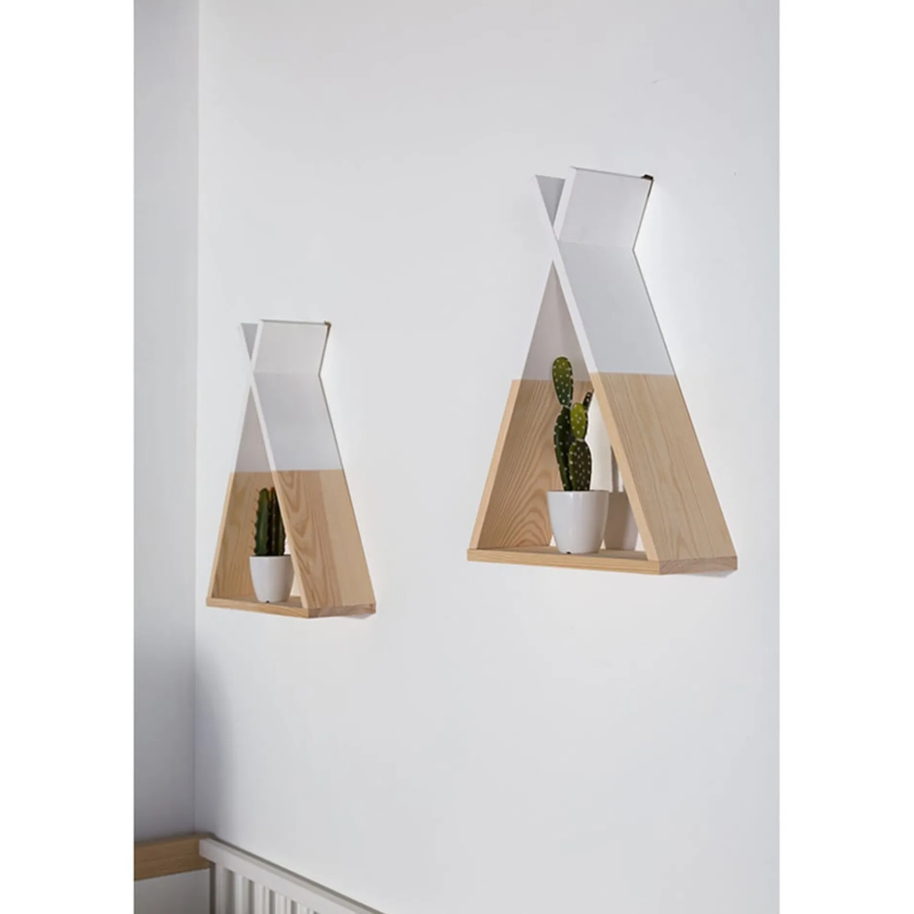 Autres Mobiliers*Atmosphera Étagère tipi de Blanc