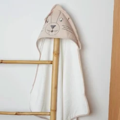 Sorties De Bain*Trois Kilos Sept Tam Tam Cape de bain + gant de Sable caramel