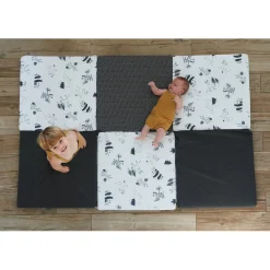 Tapis D'Éveil*Candide Tapis de motricité XL de Black & White