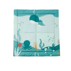 Tapis D'Éveil*Little Big Friends Tapis de parc réversible de Océan