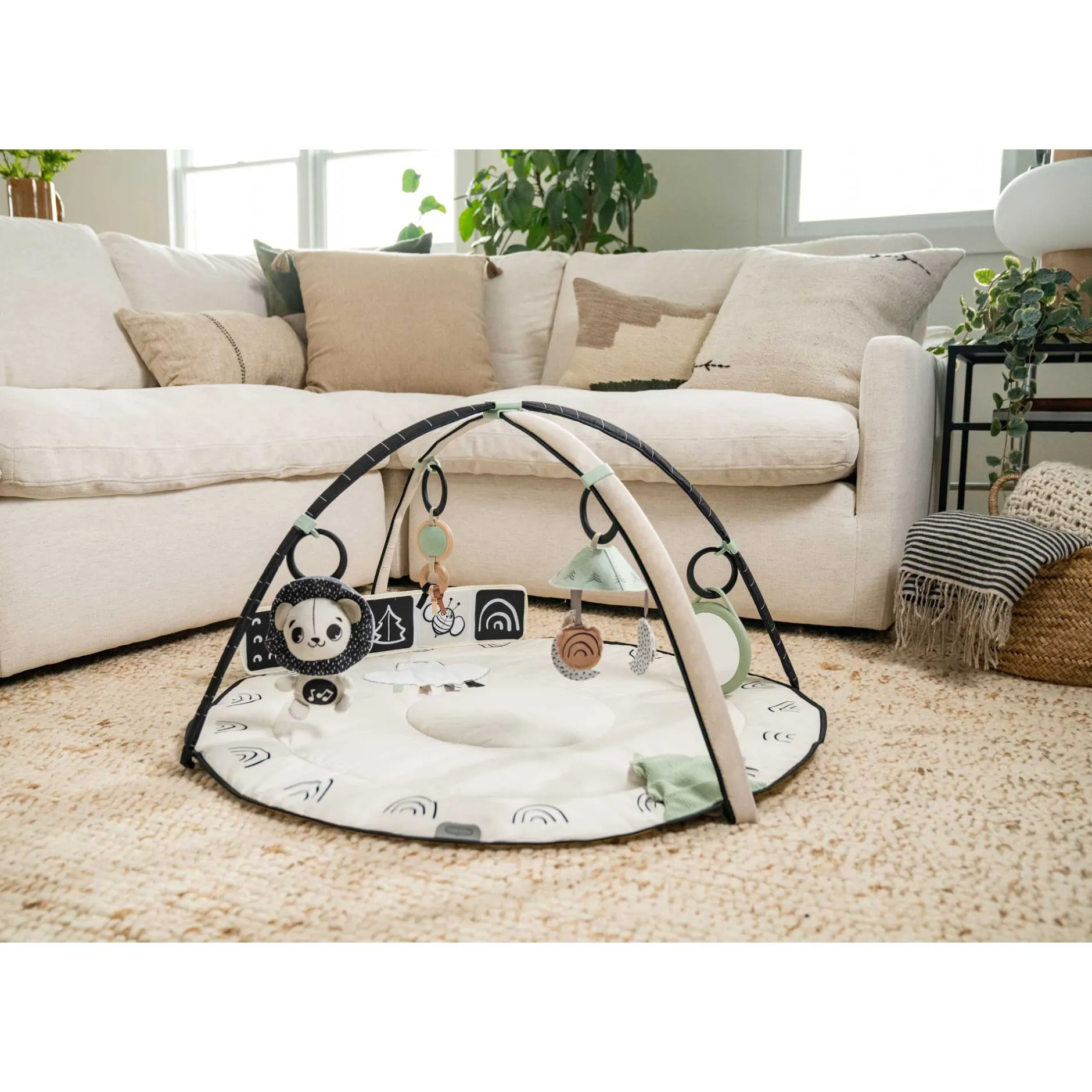 Tapis D'Éveil*Tiny Love Tapis d'éveil Gymini de Black & White