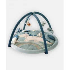 Tapis D'Éveil*Noukies Tapis d'éveil Stegi en veloudoux de Vert