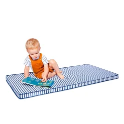 Tapis D'Éveil|Matelas De Voyage*Babytolove Tapis/Matelas de sol de Blue Stripes