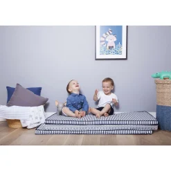 Tapis D'Éveil|Matelas De Voyage*Babytolove Tapis/Matelas de sol de Blue Stripes