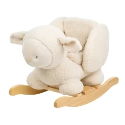 Bascules*Nattou Teddy Animal à Bascule Mouton de Écru