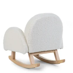 Autres Mobiliers|Fauteuils*Childhome Teddy Chaise à Bascule pour enfant de Ecru naturel