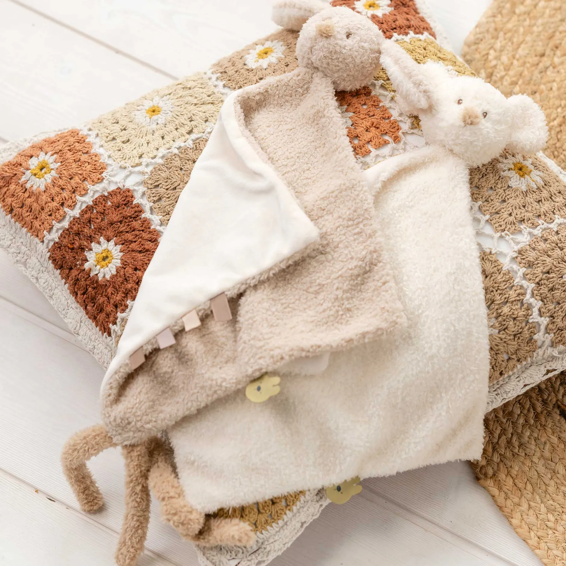 Doudous*Nattou Teddy Maxi Doudou Ours de Souris