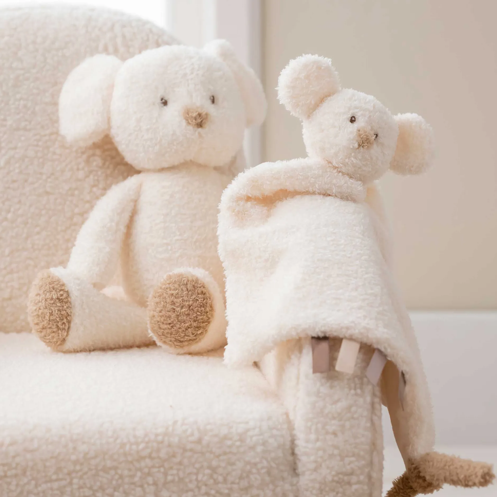 Doudous*Nattou Teddy Maxi Doudou Ours de Souris