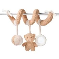 Peluches À Accrocher*Nattou Teddy Spirale de jeu de Ecru Caramel