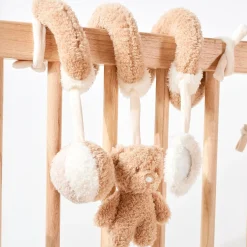 Peluches À Accrocher*Nattou Teddy Spirale de jeu de Ecru Caramel