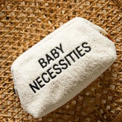 Trousses De Toilette*Childhome Teddy Trousse de Toilette de Ecru