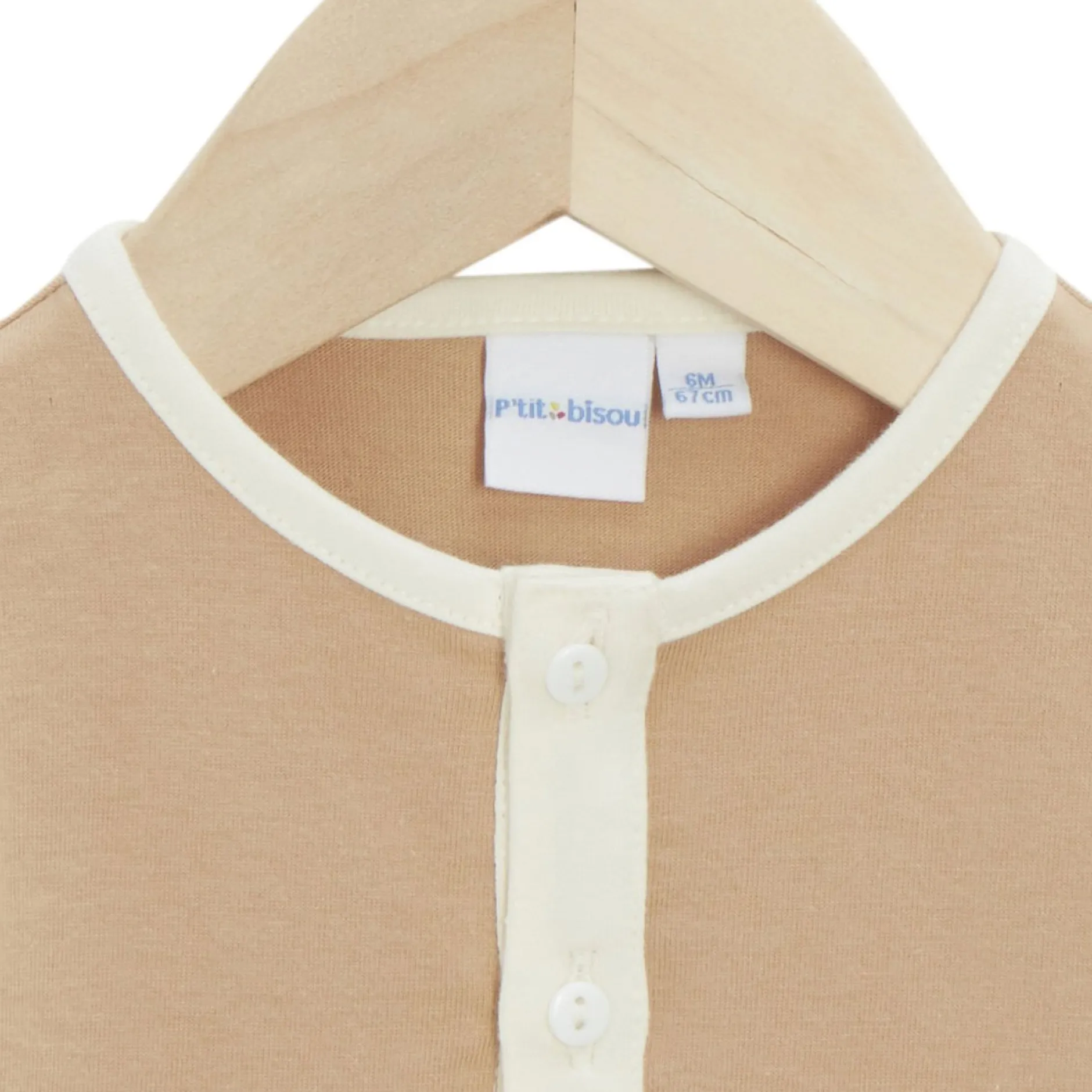 T-Shirts, Polos, Chemises*P'tit Bisou Petit Prix Tee-shirt à manches courtes Liberty and Sea Life de Camel