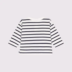 T-Shirts, Blouses, Chemises|T-Shirts, Polos, Chemises*Petit Bateau Tee-shirt à manches longues en coton de Smoking