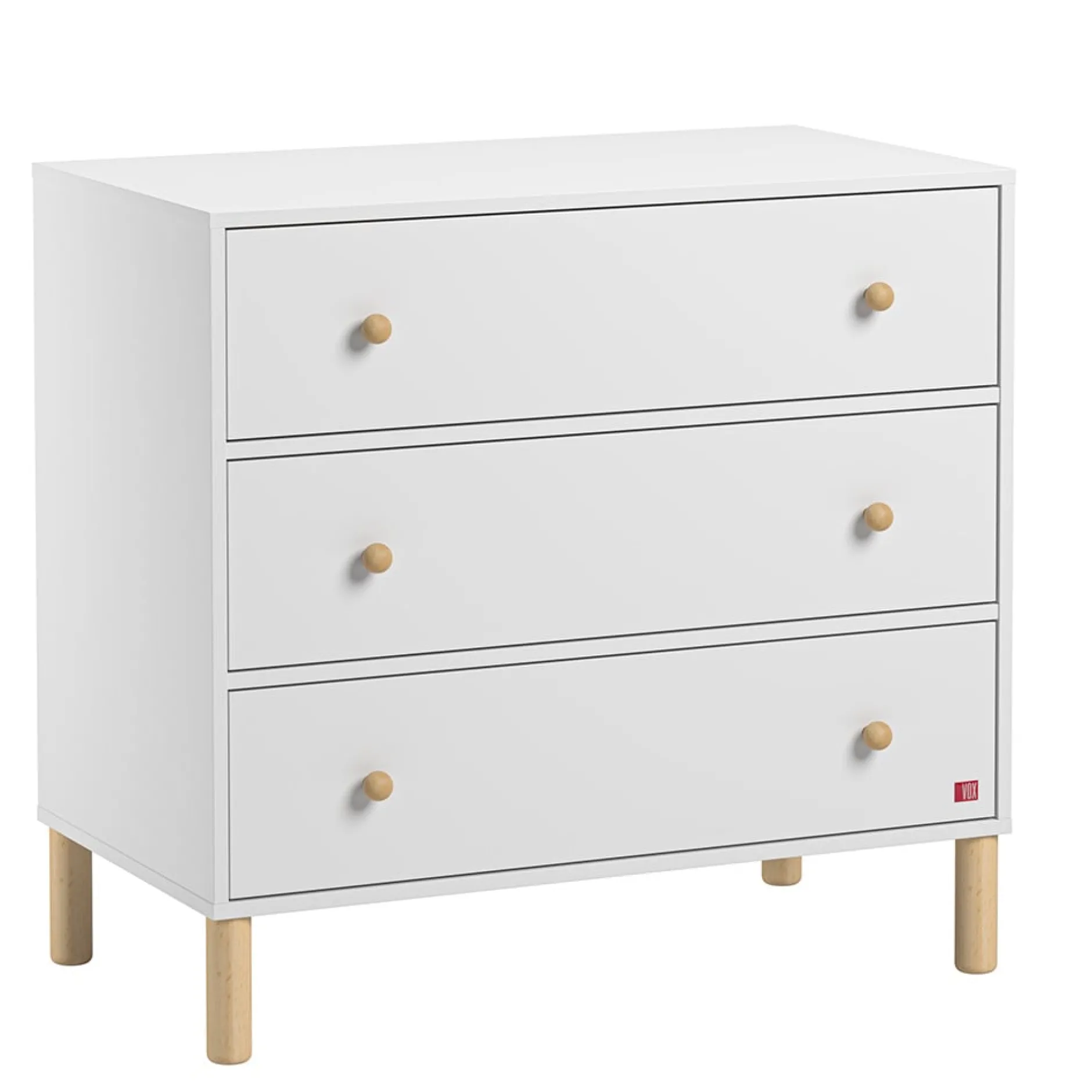 Commodes*Vox Tela Commode de Blanc/Bois