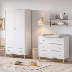 Commodes*Vox Tela Commode de Blanc/Bois