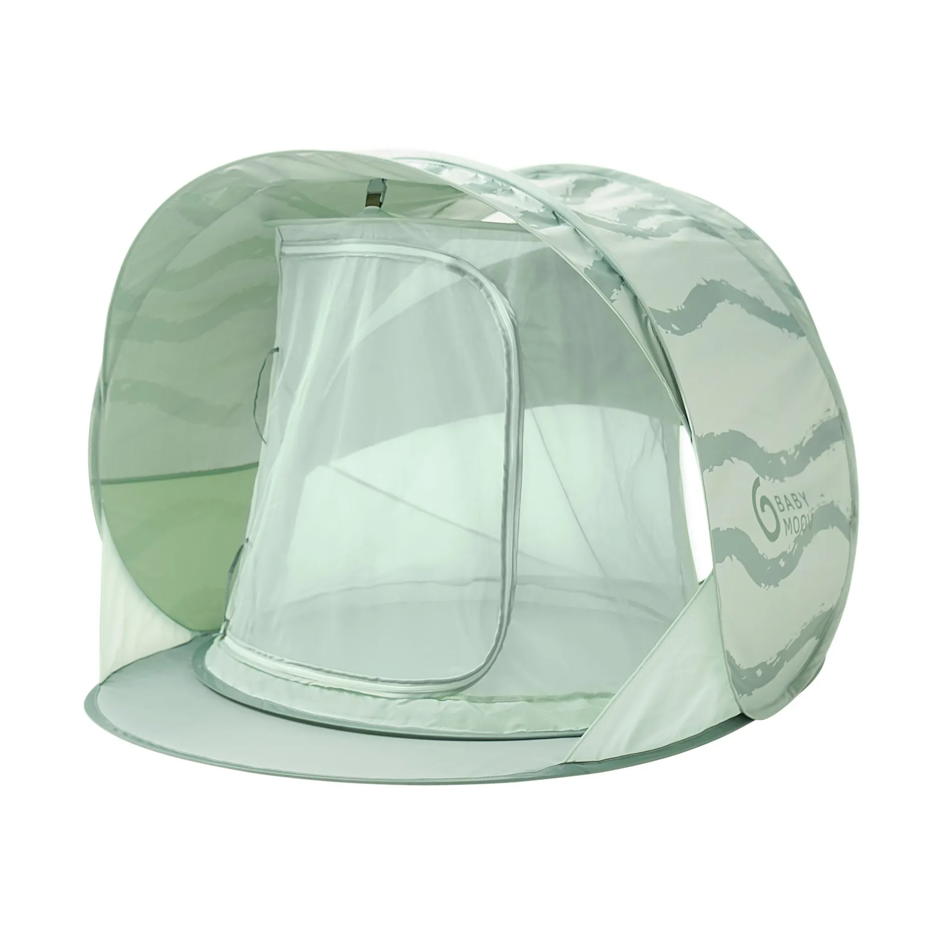 Tout Pour Vos Trajets|Autres Accessoires De Voyage*Babymoov Tente anti-UV Moov & Protect de Green Lagoon