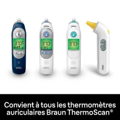 Thermomètres* ThermoScan® Hygiene Caps - LF40 de Braun