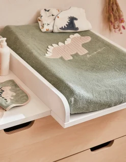 Matelas À Langer*Noukies Tiga, Stegi & Ops Matelas à langer avec housse élastique en éponge de Eucalyptus