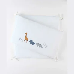 Tours De Lit*Noukies Tiga, Stegi & Ops Tour de lit Veloudoux de Écru