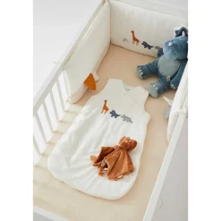 Tours De Lit*Noukies Tiga, Stegi & Ops Tour de lit Veloudoux de Écru