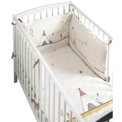 Edredons*Sauthon Baby Déco Timouki édredon 60 x 120 cm de Blanc